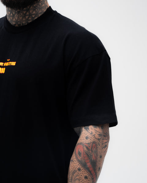 Camiseta Oversized Treino Mith Hanya Preto