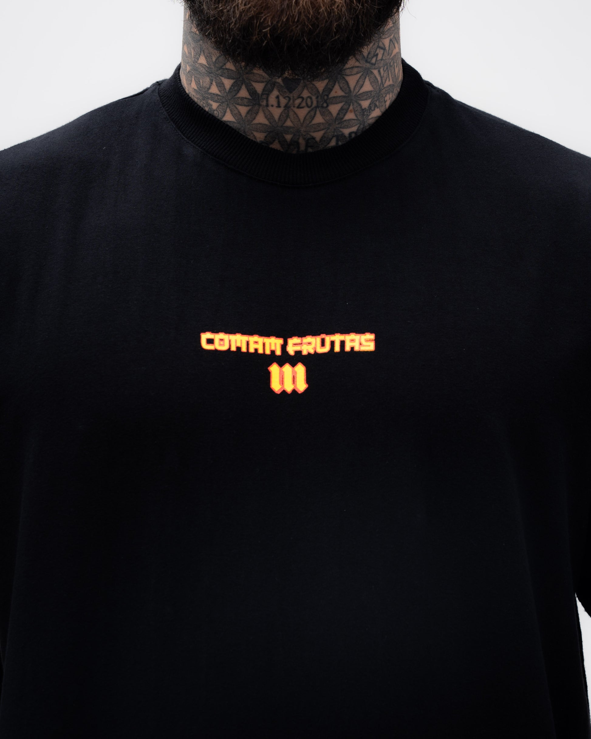 Camiseta Oversized Treino Mith Hanya Preto