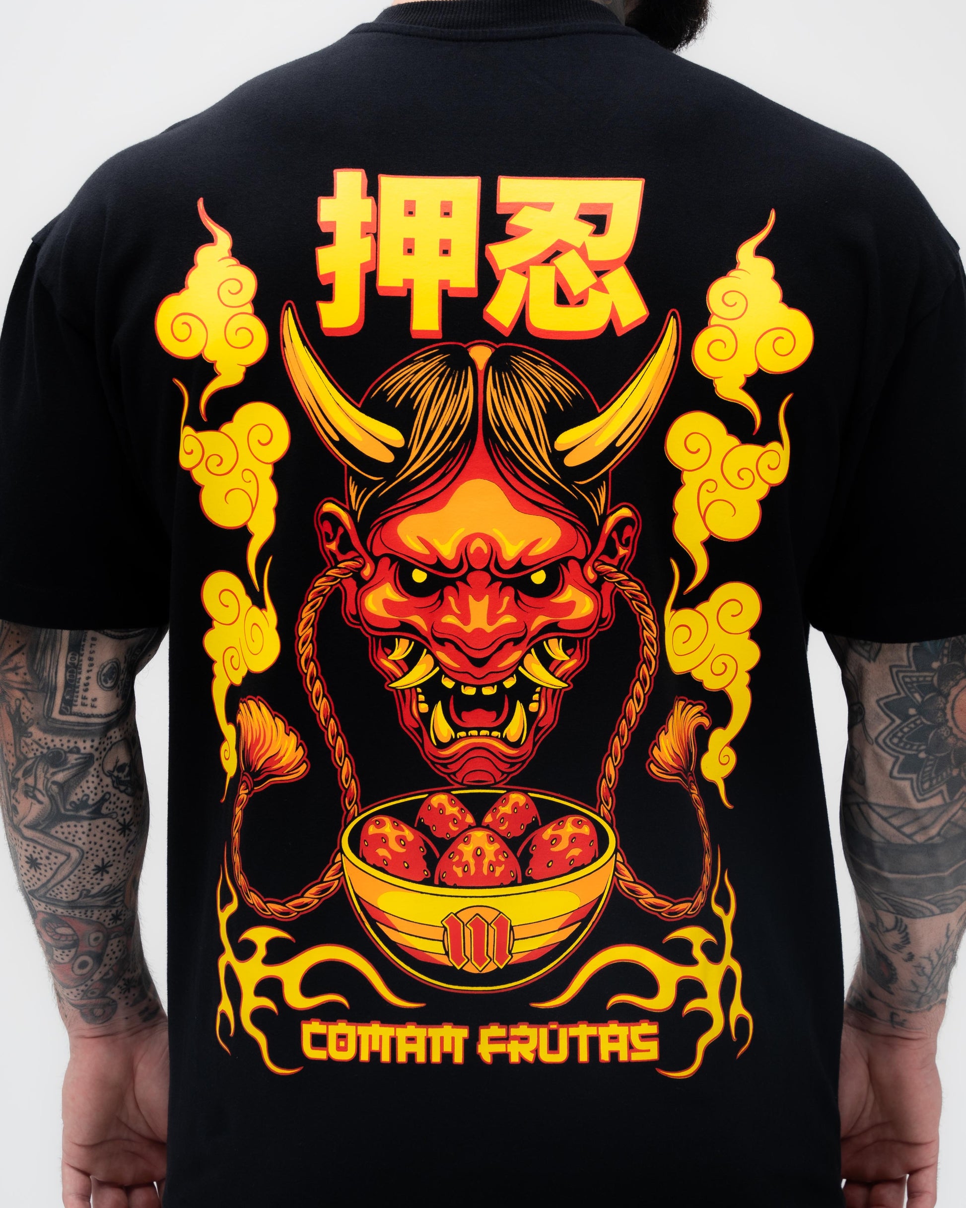 Camiseta Oversized Treino Mith Hanya Preto