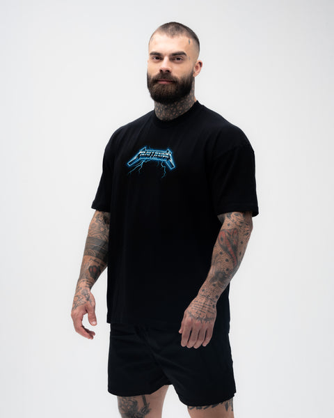 Camiseta Oversized Treino Mith I Hate Plan B Preto