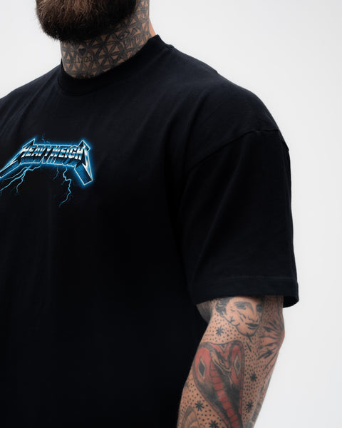 Camiseta Oversized Treino Mith I Hate Plan B Preto