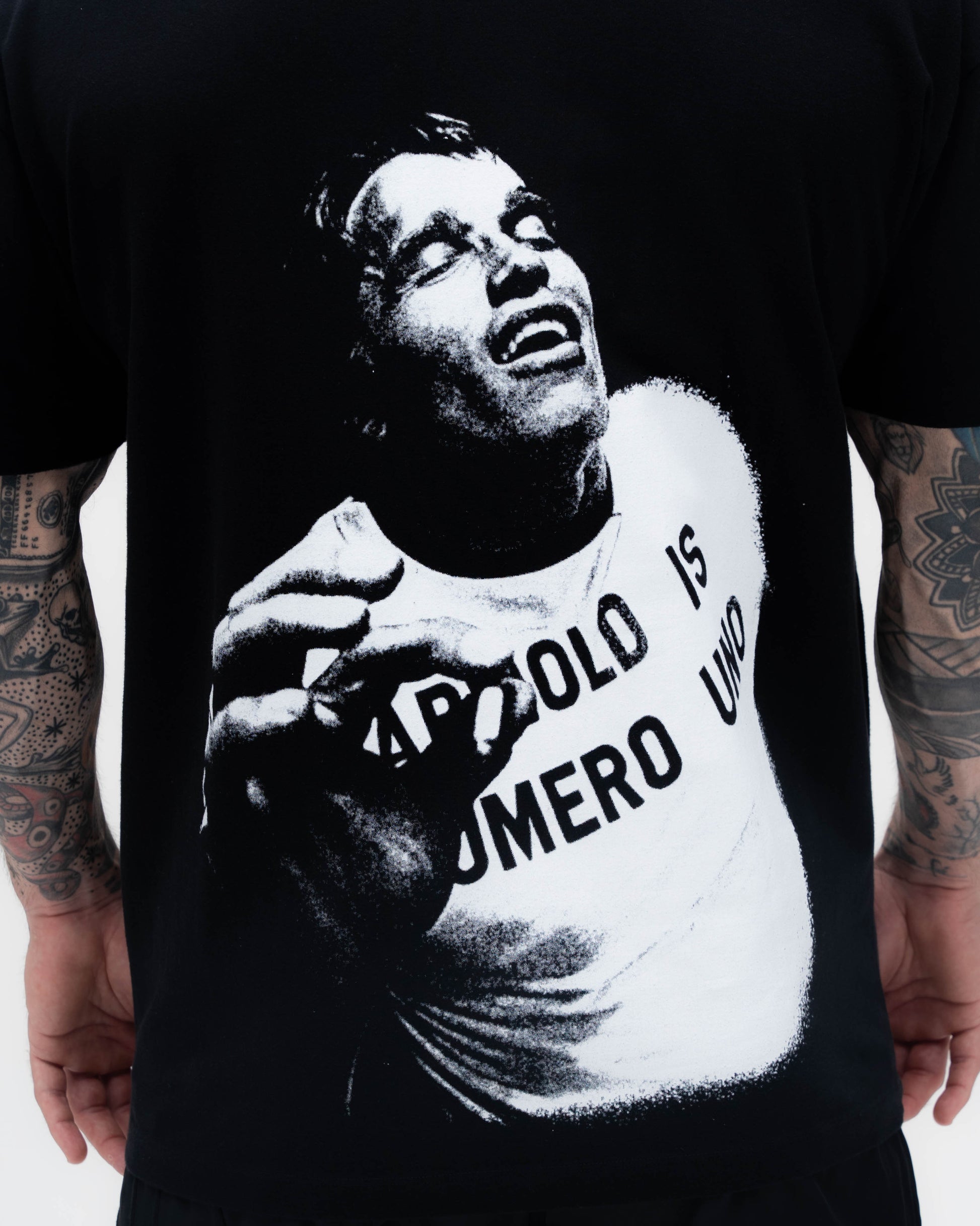 Camiseta Oversized Treino Mith Quem Planta Colhe Preto