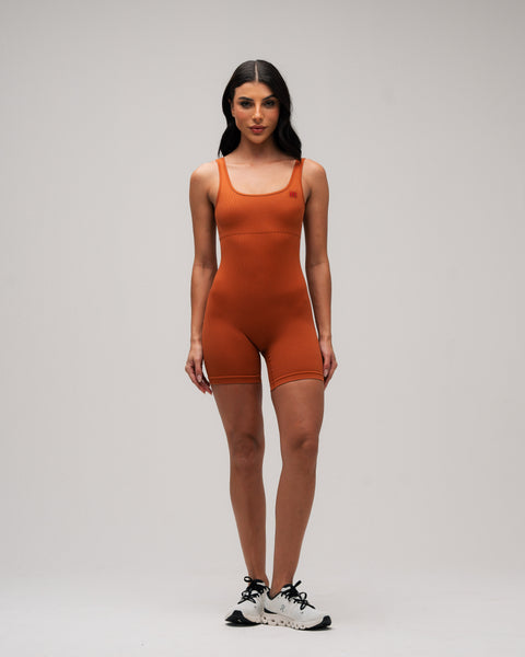 Macaquinho Mith Everyday Seamless Marrom