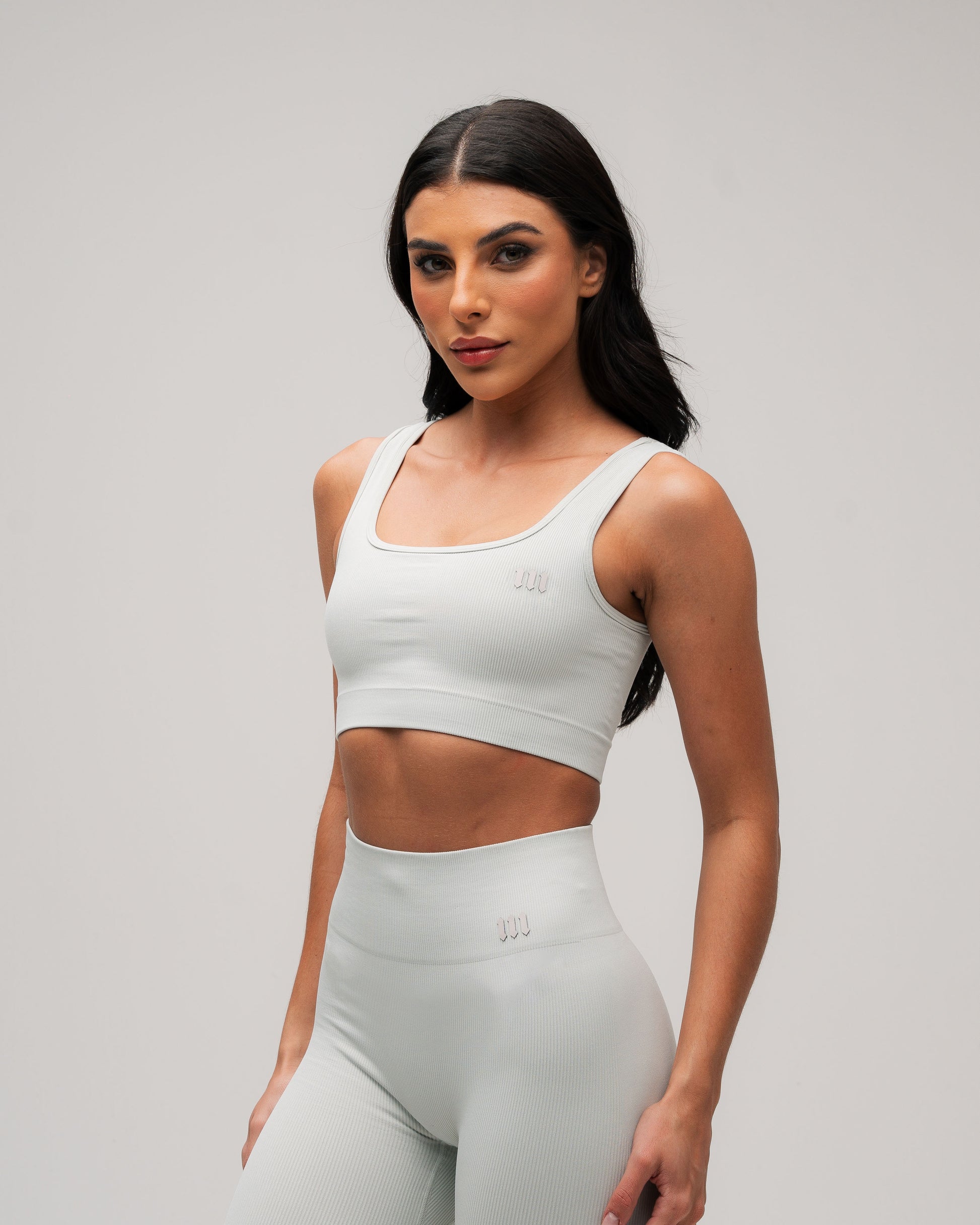 Top Mith Everyday Seamless Cinza