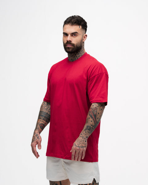 Camiseta Oversized Symbol Vermelho Mith