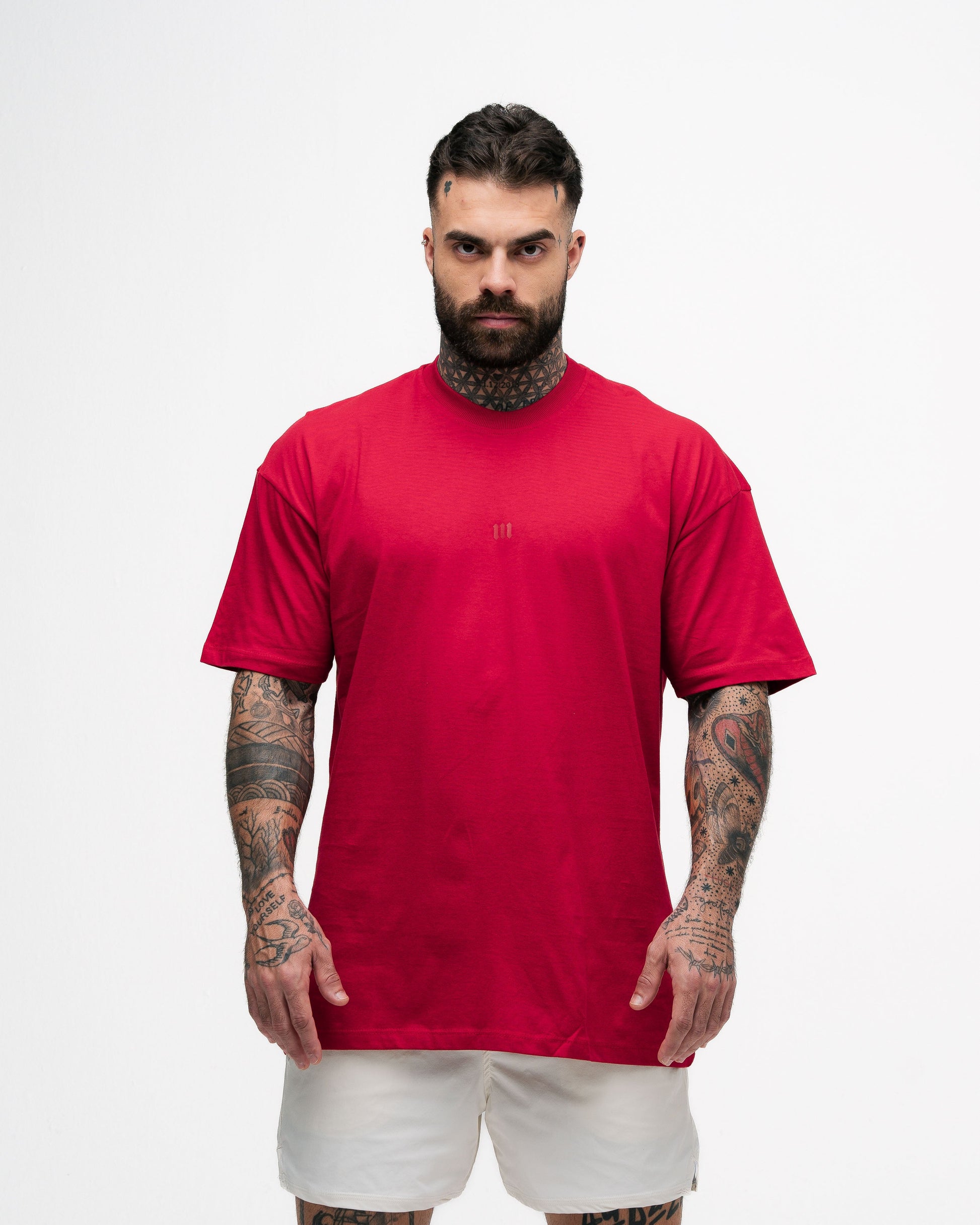 Camiseta Oversized Symbol Vermelho Mith