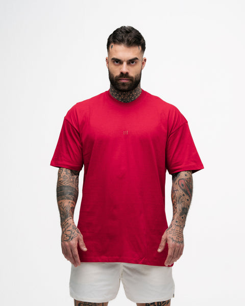 Camiseta Oversized Symbol Vermelho Mith