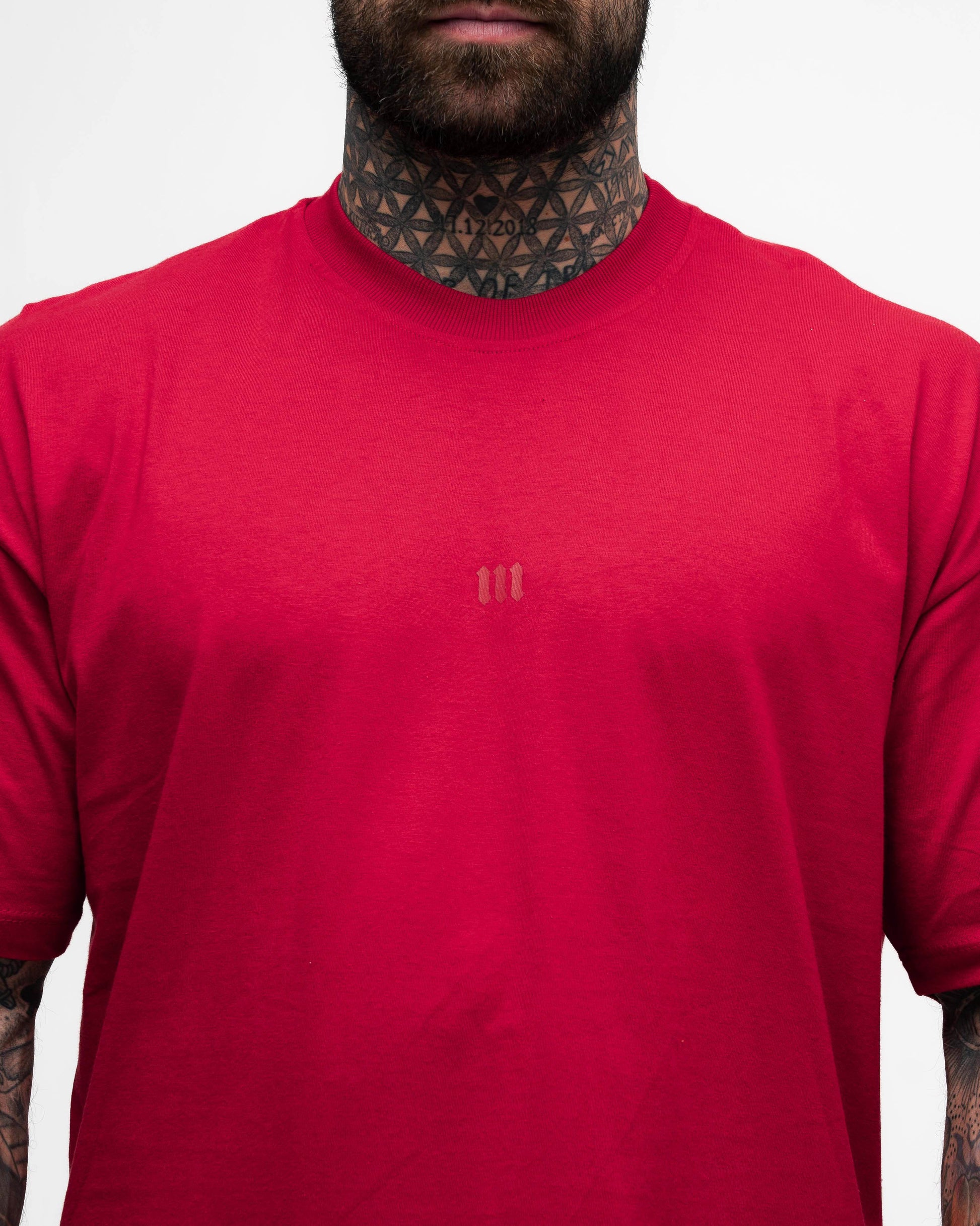 Camiseta Oversized Symbol Vermelho Mith