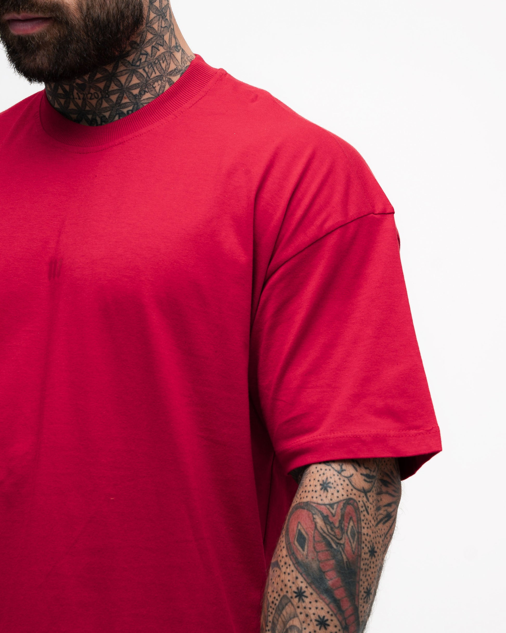 Camiseta Oversized Symbol Vermelho Mith