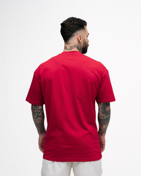 Camiseta Oversized Symbol Vermelho Mith