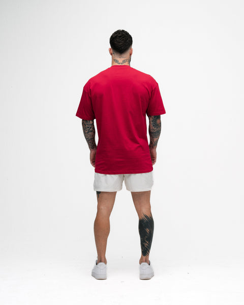 Camiseta Oversized Symbol Vermelho Mith