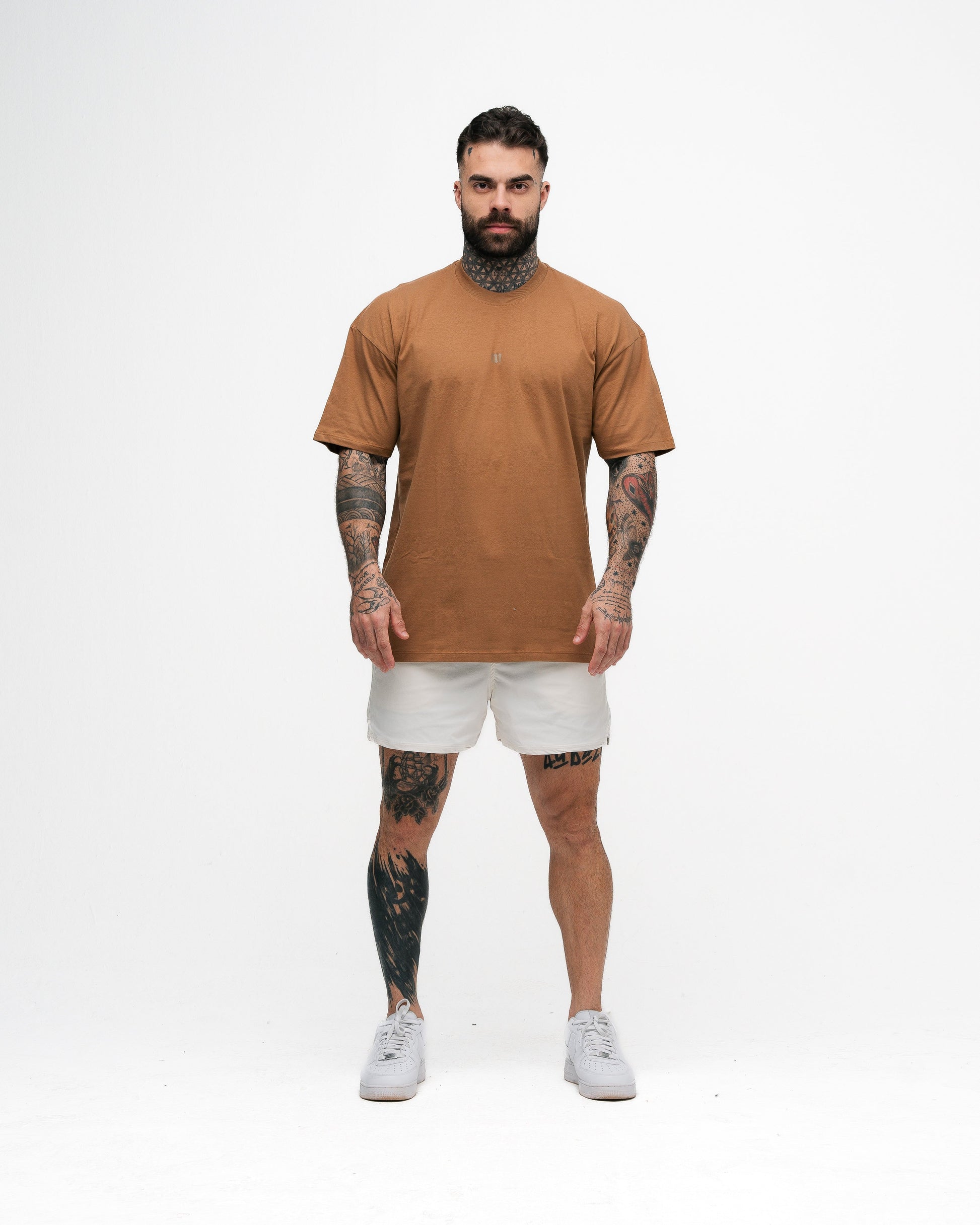 Camiseta Oversized Symbol Marrom Mith