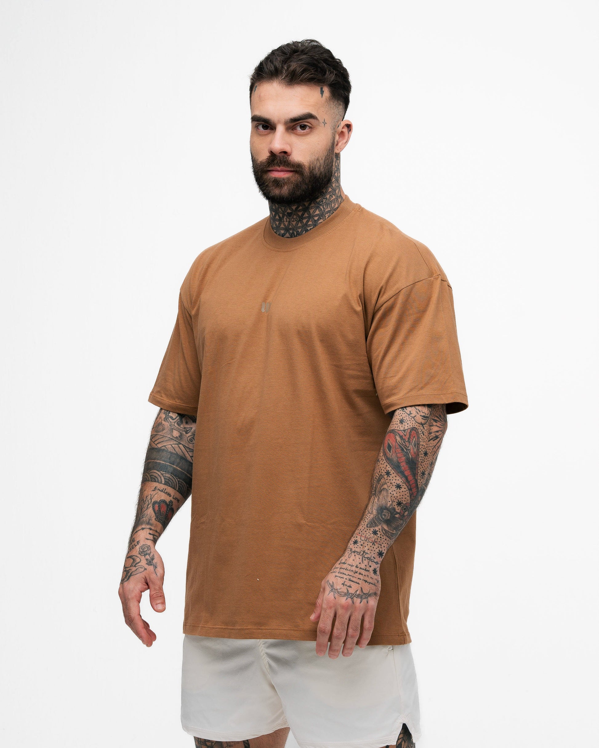 Camiseta Oversized Symbol Marrom Mith
