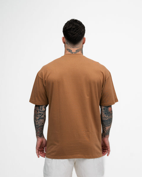 Camiseta Oversized Symbol Marrom Mith