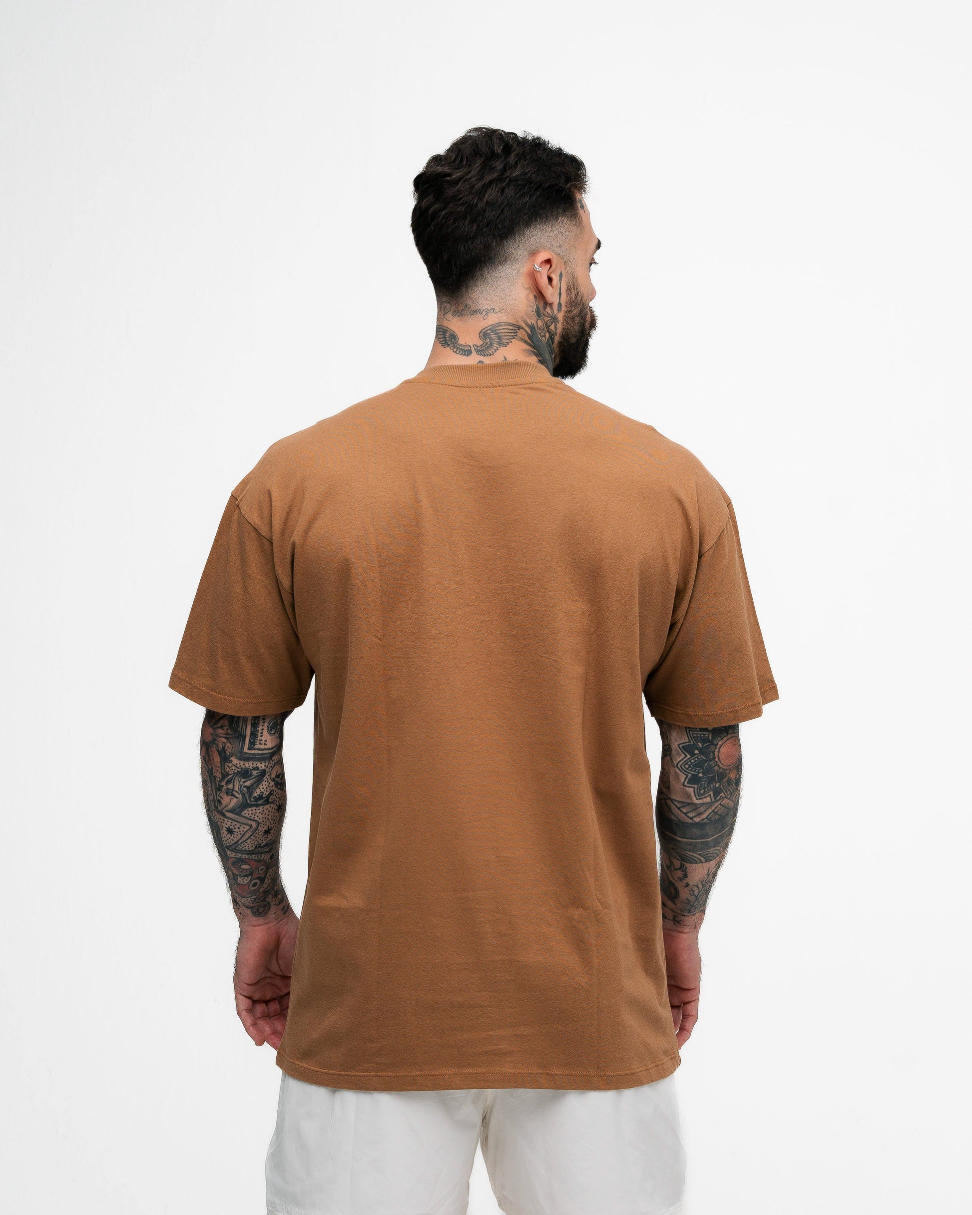 Camiseta Oversized Symbol Marrom Mith
