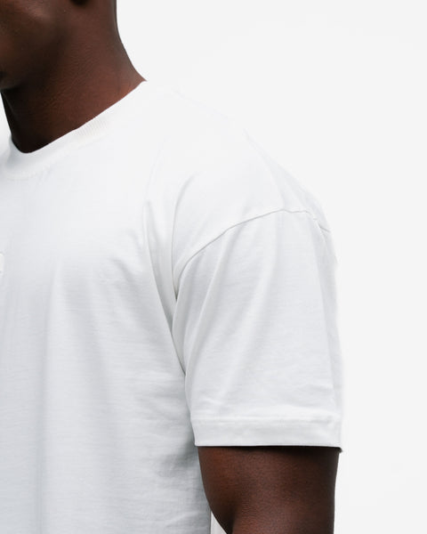 Camiseta Oversized Mith Nation Minimal Off White