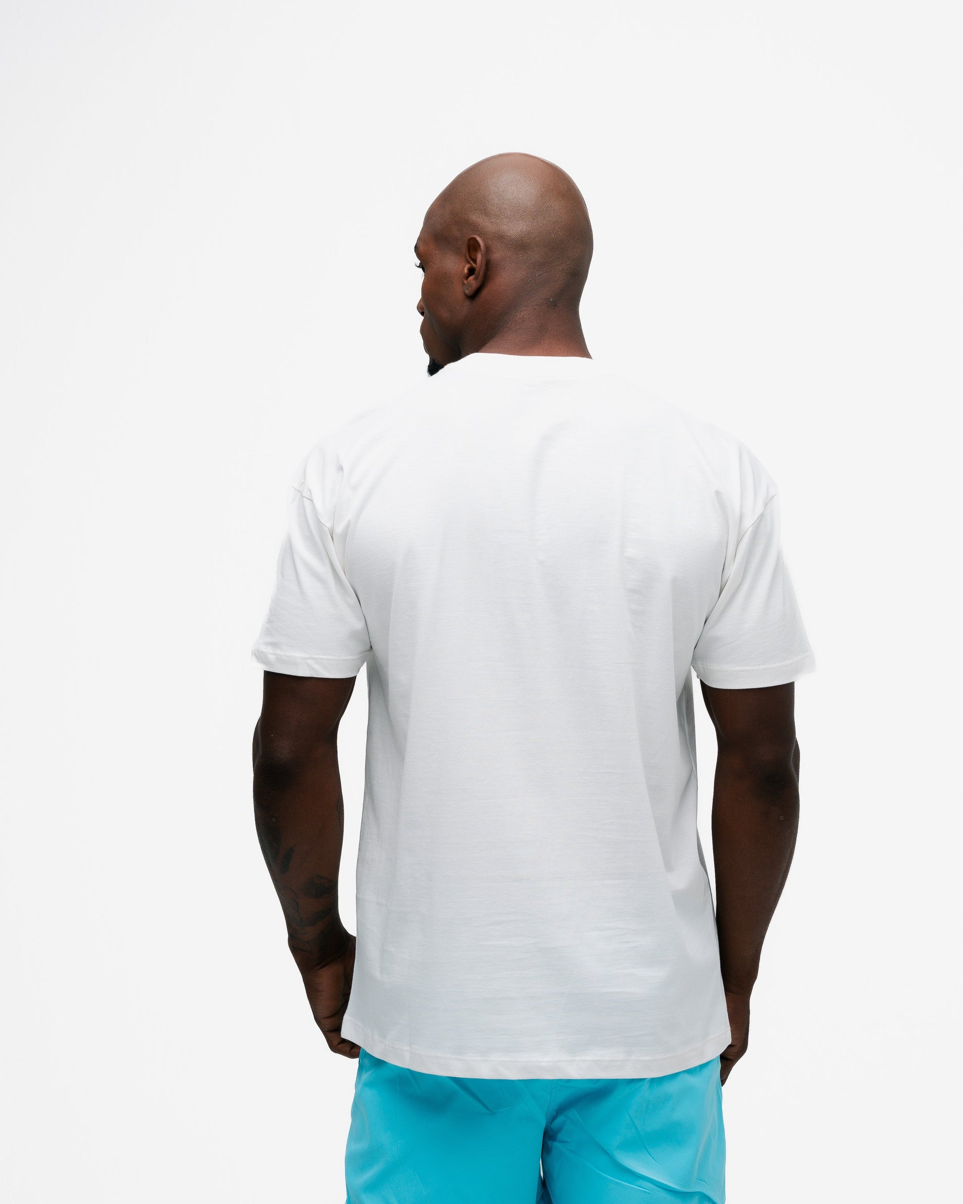 Camiseta Oversized Mith Nation Minimal Off White