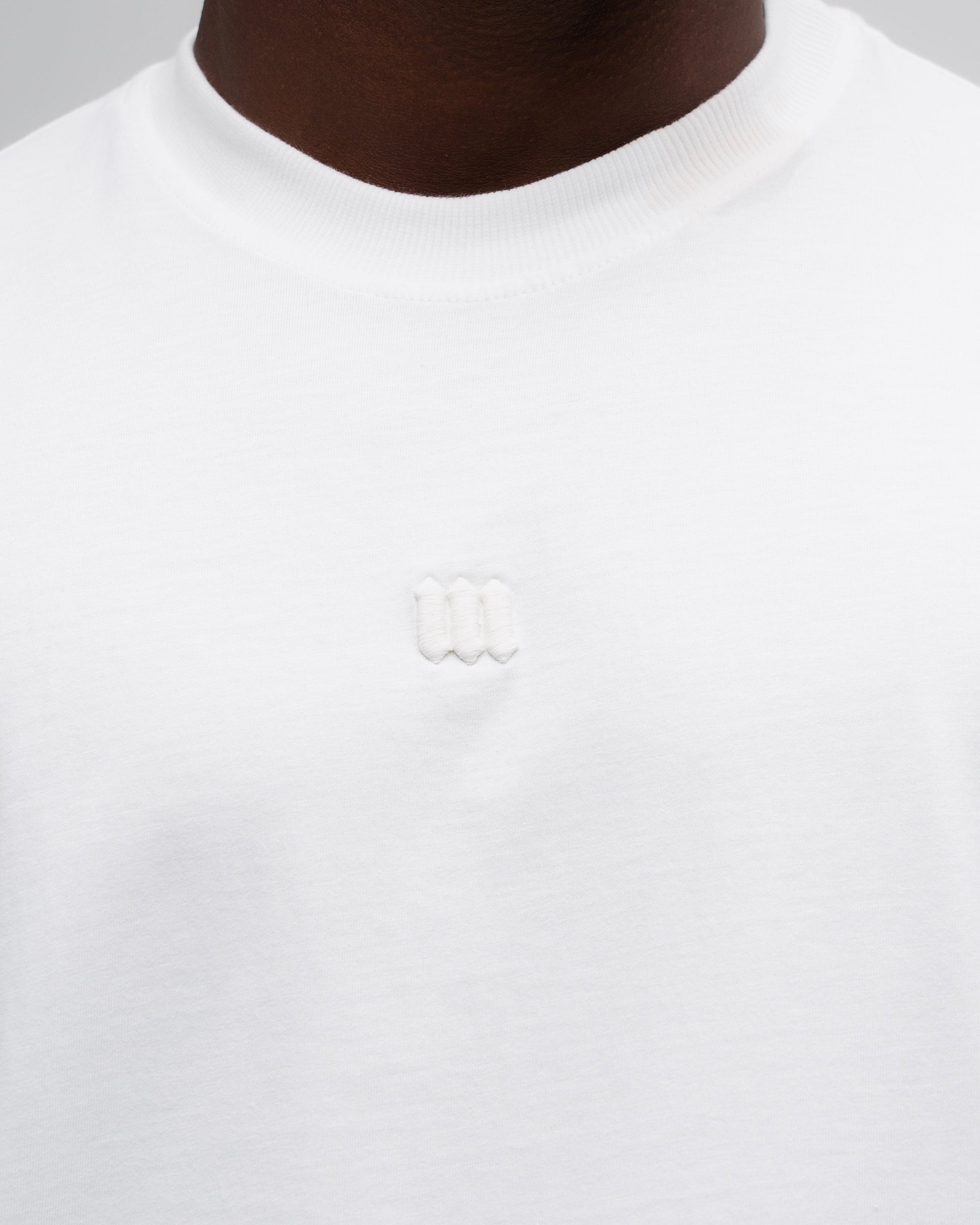 Camiseta Oversized Mith Nation Minimal Off White