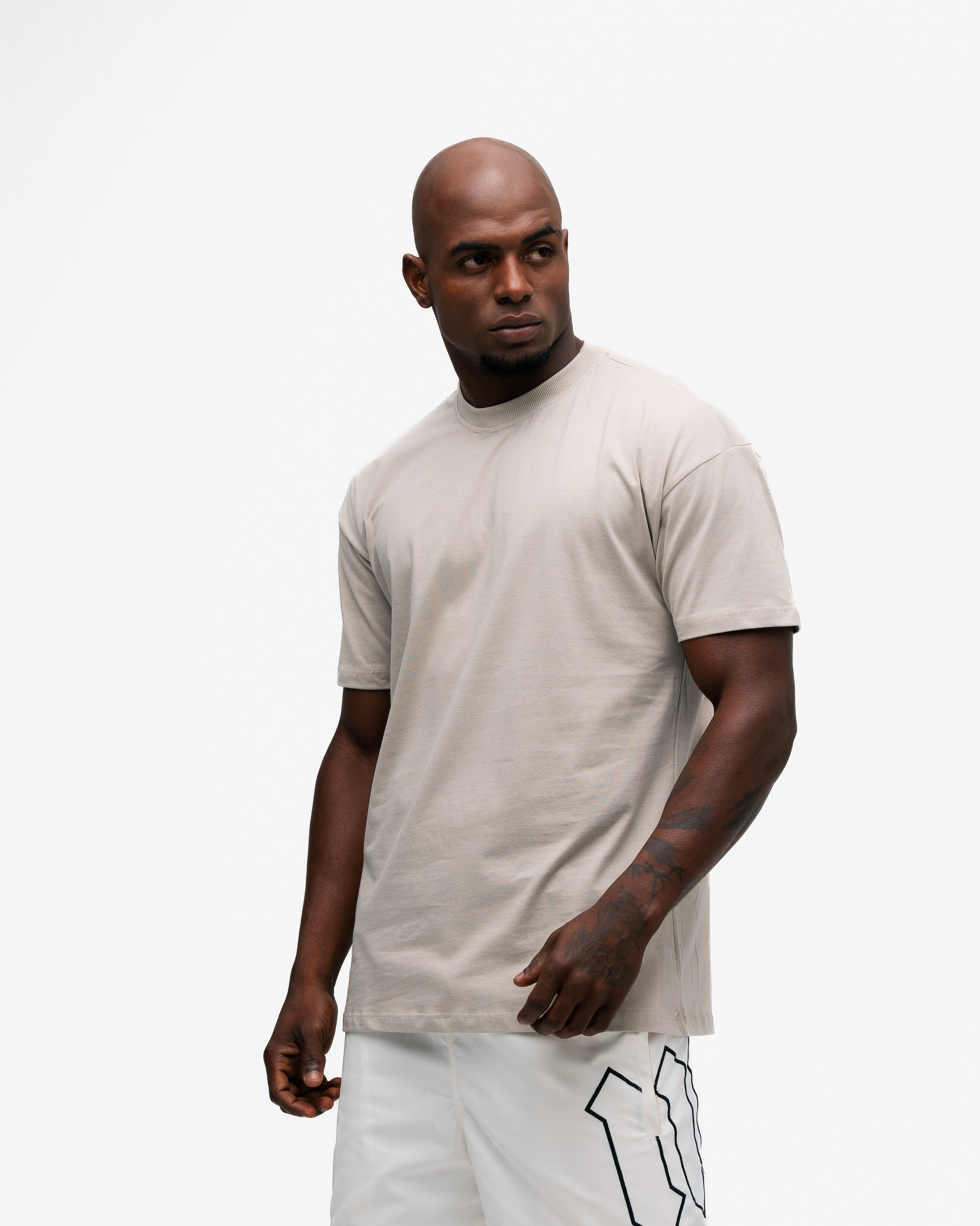 Camiseta Oversized Symbol Bege Mith