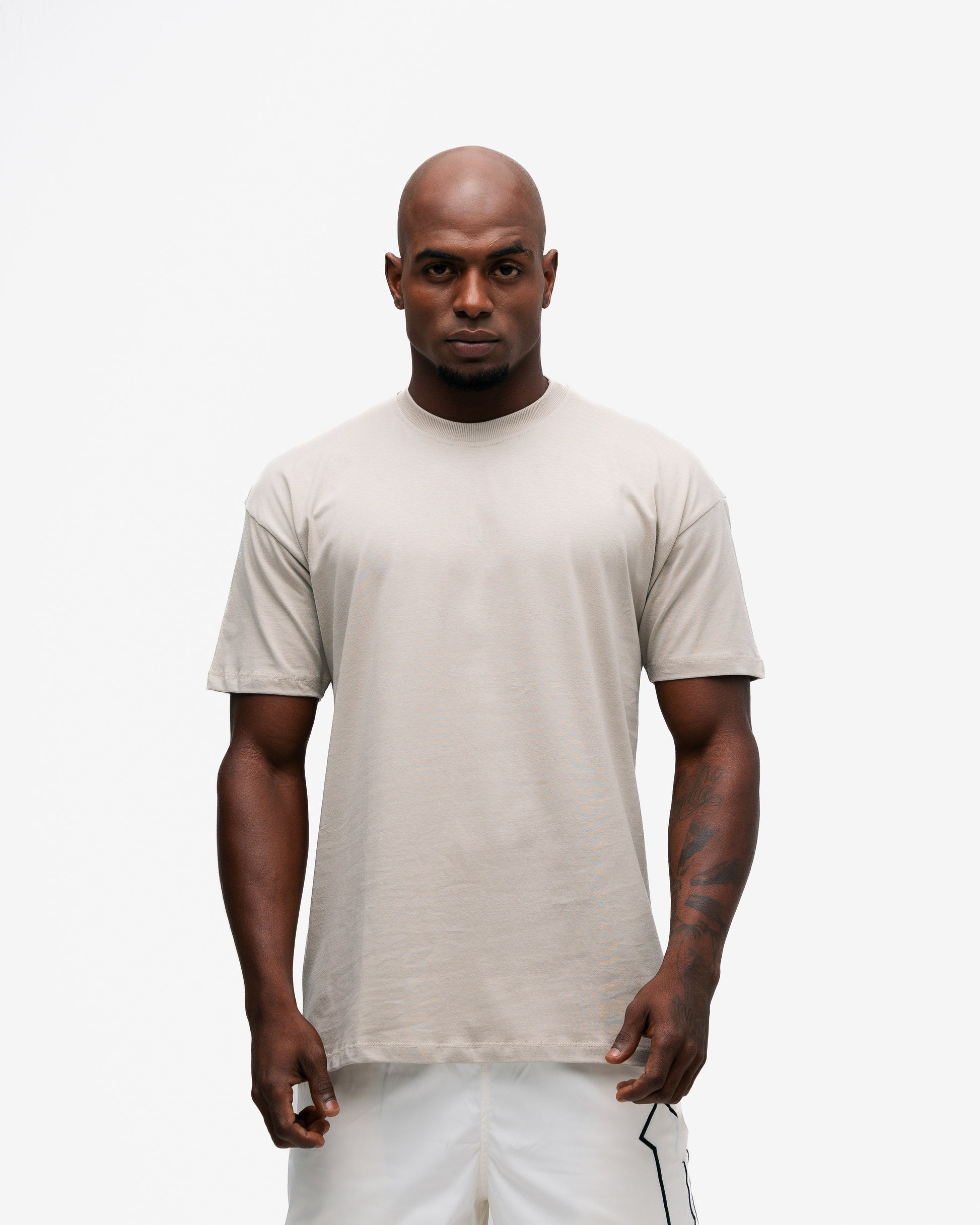 Camiseta Oversized Symbol Bege Mith