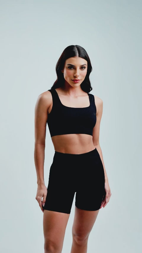 Top Mith Everyday Seamless Preto